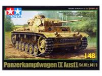 32524 Tamiya Немецкий средний танк PzKpfw. III Ausf. L (1:48) 32524 Tamiya Немецкий средний танк PzKpfw. III Ausf. L (1:48)