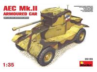35155 MiniArt Британский бронеавтомобиль AEC Mk.II (1:35) 35155 MiniArt Британский бронеавтомобиль AEC Mk.II (1:35)