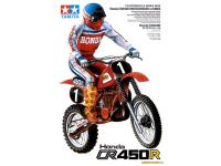 14018 Tamiya Мотоцикл Honda CR450R w/Rider (1:12)