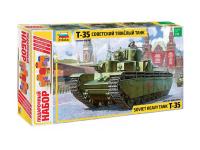 3667П Звезда Советский тяжелый танк Т-35 (1:35) 3667П Звезда Советский тяжелый танк Т-35 (1:35)
