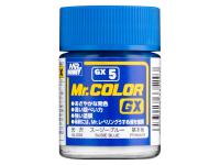 GX5 Mr.Hobby Краска целлюлозная на растворителе, Цвет Susie Blue глянцевый, 18 мл.