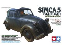 35321 Tamiya Немецкий штабной автомобиль Simca 5 с фигурой водителя (1:35) 35321 Tamiya Немецкий штабной автомобиль Simca 5 с фигурой водителя (1:35)