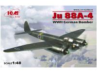48233 ICM Ju 88A-4, Германский бомбардировщик ІІ МВ (1:48) 48233 ICM Ju 88A-4, Германский бомбардировщик ІІ МВ (1:48)