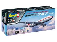 05686 Revell Подарочный набор с моделью самолета Boeing 747-100, 50th Anniversary (1:144)	
