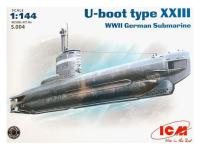 S.004 ICM Германская подводная лодка тип ХХІІІ  ІІ Мировой войны (1:144)