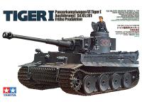 35216 Tamiya Немецкий тяжёлый танк Tiger I (ранняя версия) с 1 фигурой (1:35) 35216 Tamiya Немецкий тяжёлый танк Tiger I (ранняя версия) с 1 фигурой (1:35)