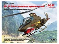32061 ICM Американский ударный вертолет AH-1G Cobra (позднего производства) (1:32) 32061 ICM Американский ударный вертолет AH-1G Cobra (позднего производства) (1:32)