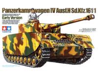 35209 Tamiya Немецкий танк Pz.kpfw. IV Ausf.H, (ранняя версия)  с 2-мя фигурами (1:35)