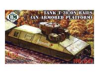 UM2-641 UMMT Танк Т-28 на рельсах (1:72) UM2-641 UMMT Танк Т-28 на рельсах (1:72)