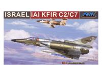 88001-A  AMK Многоцелевой истребитель Israeli Air Force Kfir C2/C7 (1:48)