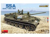 37016 MiniArt Советский средний танк 55 А раннего выпуска 1965  (с интерьером) (1:35)