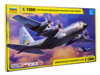 7321 Звезда Американский военно-транспортный самолет С-130Н Геркулес (1:72) 7321 Звезда Американский военно-транспортный самолет С-130Н Геркулес (1:72)