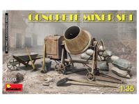 35593 MiniArt Набор с бетономешалкой (1:35)