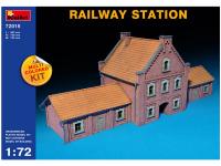 72015 MiniArt Железнодорожный вокзал (1:72)