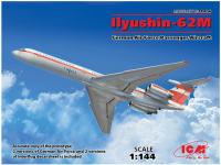14406 ICM Ильюшин-62М, Пассажирский самолет ВВС Германии (1:144) 14406 ICM Ильюшин-62М, Пассажирский самолет ВВС Германии (1:144)