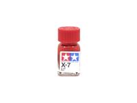 X-7 Red gloss, enamel paint 10 ml. (Красный глянцевый) Tamiya 80007