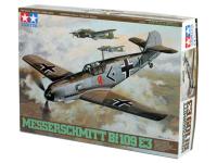 61050 Tamiya  Немецкий истребитель Messerschmitt Bf-109 E-3 (1:48)