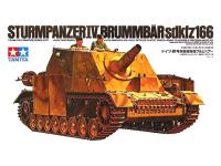 35077 Tamiya Самоходное орудие Sturmpanzer IV Brumbar  с 2 фигурами (1:35)