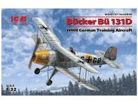32030 ICM Bücker Bü 131D, Германский учебный самолет ІІ МВ (1:32) 32030 ICM Bücker Bü 131D, Германский учебный самолет ІІ МВ (1:32)