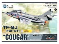 KH80129 Kitty Hawk Палубный истребитель TF-9J  (F9F-8T) Cougar (1:48)