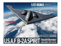 UA72214 Modelcollect Бомбардировщик  B-2A Spirit с ракетой AGM-158 (1:72)