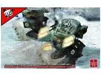UA72195 Modelcollect Немецкий легкий боевой шагоход BLF-100 (4 шт.)  (1:72)