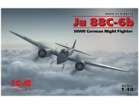 48239 ICM Ju 88С-6b, Германский ночной истребитель ІІ МВ (1:48) 48239 ICM Ju 88С-6b, Германский ночной истребитель ІІ МВ (1:48)