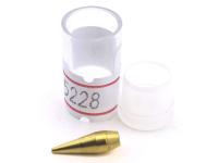 5228 JAS Сопло для аэрографа, конус, диаметр 0,8 мм.