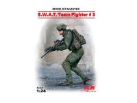 24103 ICM Боец группы S.W.A.T. №3 (1:24) 24103 ICM Боец группы S.W.A.T. №3 (1:24)