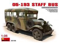 35156 MiniArt Советский штабной автобус серии 05-193 (1:35)