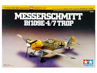 60755 Tamiya Немецкий истребитель Messerschmitt Bf 109E-4/7 Trop (1:72) 60755 Tamiya Немецкий истребитель Messerschmitt Bf 109E-4/7 Trop (1:72)