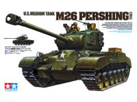 35254 Tamiya Американский cредний танк М26 Pershing (Т26Е3) с 90мм пушкой (1:35) 35254 Tamiya Американский cредний танк М26 Pershing (Т26Е3) с 90мм пушкой (1:35)