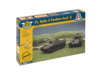 7504 Italeri Немецкий Танк Pz.Kpfw. V Panther G  (1:72)