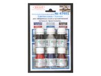 47401 АКАН Набор: 5 цветных лаков + Зеркалик для габаритных огней и просветлённой оптики на бронетех 47401 АКАН Набор: 5 цветных лаков + Зеркалик для габаритных огней и просветлённой оптики на бронетех