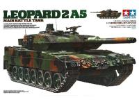 35242 Tamiya Немецкий основной боевой танк Leopard 2A5  мод.1993 г. с фигурой командира (1:35)