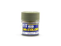 C23 Mr.Hobby Краска акриловая на растворителе, Тёмно-Зелёный 2 полуматовый, 10 мл.