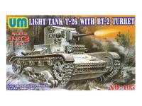 UM2-405 UMMT Легкий танк Т-26 с башней БТ-2 (1:72) UM2-405 UMMT Легкий танк Т-26 с башней БТ-2 (1:72)
