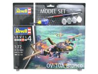 63909 Revell Подарочный набор. Американский легкий штурмовик OV-10A Bronco  (1:72)