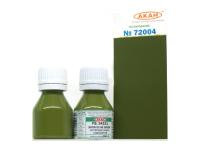 72004 АКАН США FS: 34151 Шёлковый оливково-зелёный (Satin olive green), 10 мл.