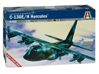 015 Italeri  Американский грузовой самолет C-130 E/H Hercules (1:72)