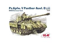 35361 ICM Pz.Kpfw. V Panther Ausf.D, Германский танк ІІ Мировой войны (1:35) 35361 ICM Pz.Kpfw. V Panther Ausf.D, Германский танк ІІ Мировой войны (1:35)