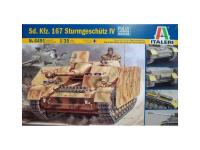 6491 Italeri  Немецкая самоходно-артиллерийская установка  Sd.Kfz.167 Sturmgeschütz IV (1:35)