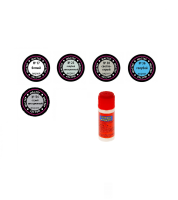 1308МАКР Набор красок Советская и Российска ВВС (17,23,30,36,54) + клей