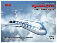 14405 ICM Ильюшин-62М, Советский пассажирский самолет (1:144) 14405 ICM Ильюшин-62М, Советский пассажирский самолет (1:144)