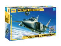 7244 Звезда Самолет  "МиГ-31Б" (ограниченная серия) (1:72)