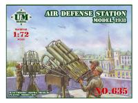 UM2-635 UMMT Зенитная пулеметная установка обр. 1931 г. (1:72) UM2-635 UMMT Зенитная пулеметная установка обр. 1931 г. (1:72)
