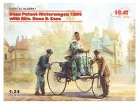 24041 ICM Автомобиль Бенца 1886 г. с фрау Бенц и сыновьями (1:24) 24041 ICM Автомобиль Бенца 1886 г. с фрау Бенц и сыновьями (1:24)