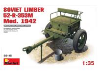 35115 MiniArt Советский артиллерийский передок 52-Р-353M Мод. 1942  (1:35)