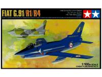 61610 Tamiya Итальянский лёгкий истребитель  Fiat G.91/R1/R4 (1:100)