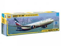 7005 Звезда Пассажирский авиалайнер "Боинг 767-300" (1:144) 7005 Звезда Пассажирский авиалайнер "Боинг 767-300" (1:144)
